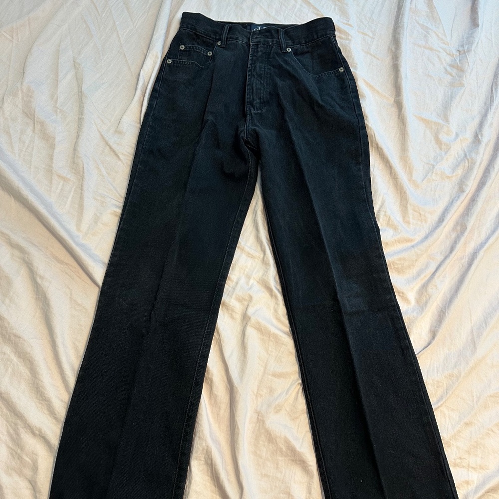 Vintage 90s Calvin Klein Mens Black Jeans Size 29